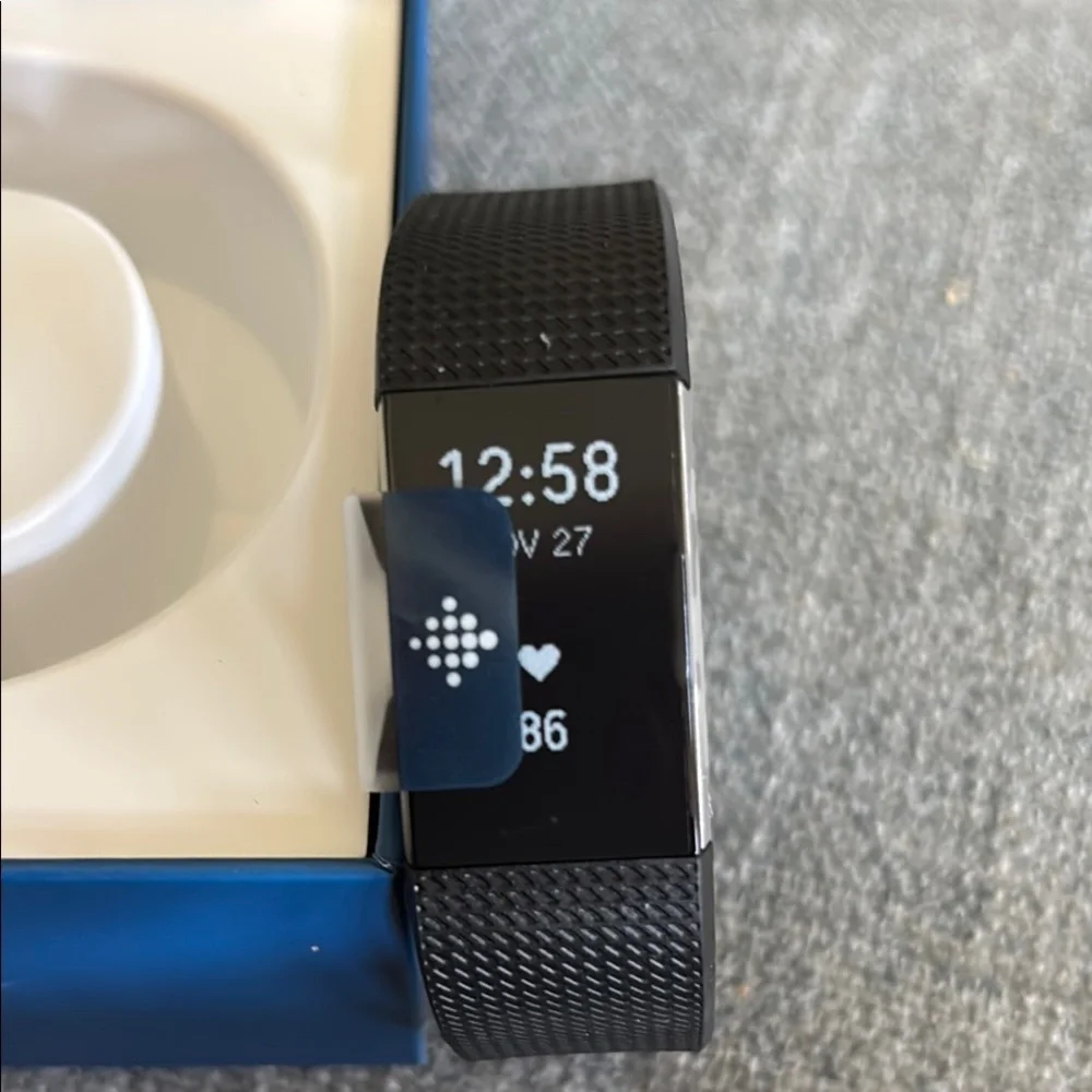 Brand New Fitbit Charge 2 Black Heart Rate Wristband